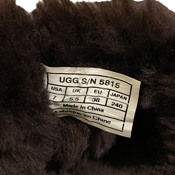 New Condition Ugg Classic Tall Boot, Size 7, Style Number 5815 - Picture 8 of 8